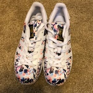 Girls floral adidas